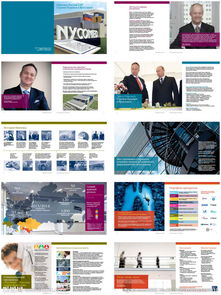 商务商贸集团画册图片