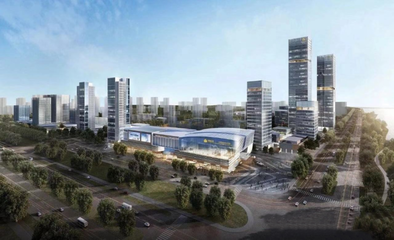 总投资120亿。抚州大街以北的全球商贸港正式启动