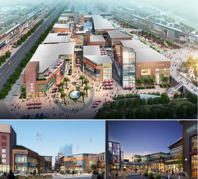 江西赣州毅德商贸物流园E07地块特色美食街