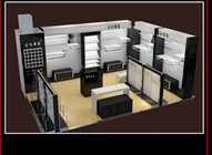 石家庄服装展柜哪个厂子的质量最好？普迪斯展柜为您提供专业定制服务