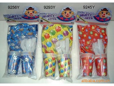 【工厂直销派对纸杯纸碟餐巾产品套装,欢迎咨询订做】价格,厂家,图片,其他节庆婚庆用品,广州亚速商贸-